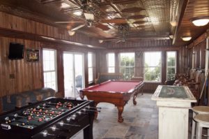 1500 Sq foot Game Room Old English Style