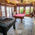 Large Old English style game room