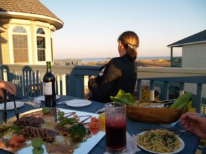 Dinner Decks with ocean and sound views